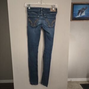 Hollister Super Skinny Low Rise Womens Jeans 23 Pants